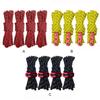 4 Pcs Tent Rope Hiking Wire Camping Supplies Firm Structure Multifunctional Windproof Outdoor Lanyard Reflective Safety