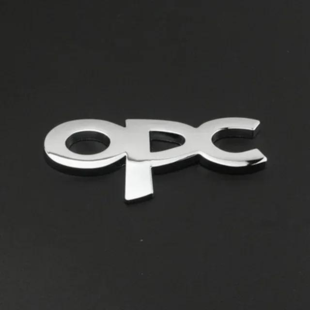 ABAC1 3D Metal Logo OPC Line Emblem  Astra Zafira Antara  Combo Corsa Meriva Insignia R Aglia Mokka X Accessories