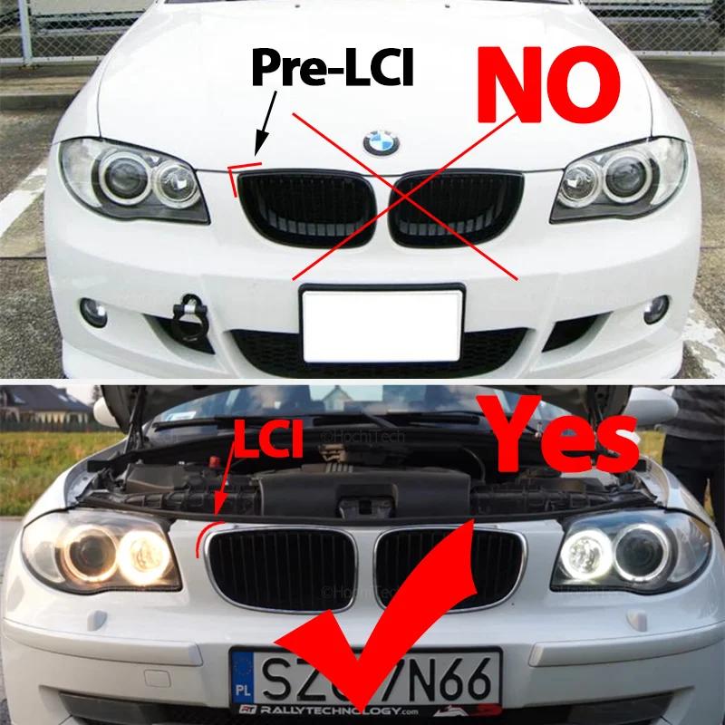 For BMW 1 Series E87 LCI 116i 116d 118i 118d 120i 120d 123d 130i 2008-2011 120W H8 LED BMW Angel Eyes Ring Marker Bulbs