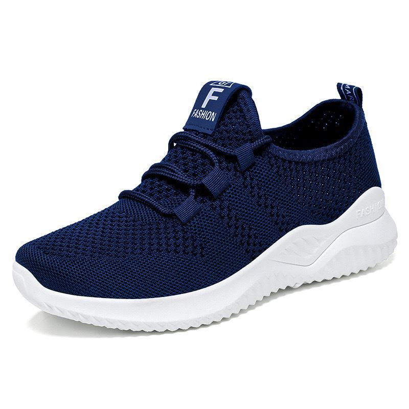 2025 new old Beijing cloth shoes one-pedal versatile comfortable lightweight fly-woven non-slip soft surface casual shoes