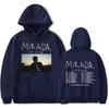 Men's 2026 Spring/Autumn Retro Trendy Hooded Pullover Sweatshirt - Loose High Street Style