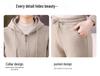 Brand Autumn/Winter Women's Plus Velvet Fashionable Hoodie Two-Piece Sportswear Suit