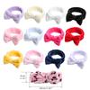 Coral Velvet Head Band Cute Decorative Portable Bowknot Face Washing Women Headband Headwear Ornament Birthday Gift