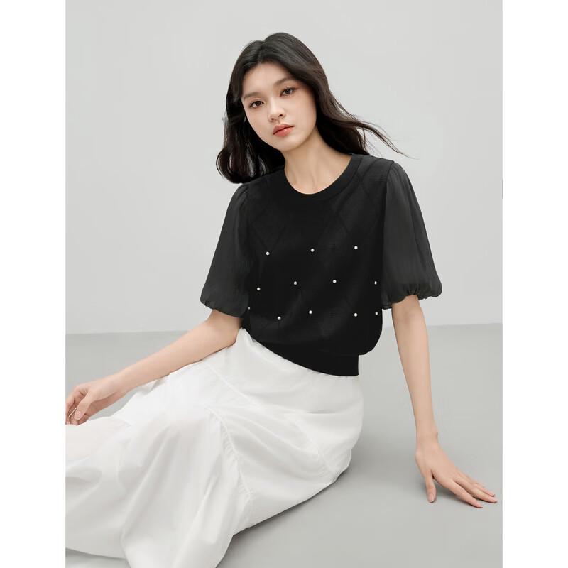 Women's Elegant Round Neck Knitted Top