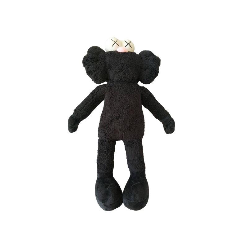 

Новая выставка Kaws Thailand Bangkok Улица Сезам Kaws Bff Плюшевая кукла Игрушки для детей с мягкими на ощупь функциями Black,50cm