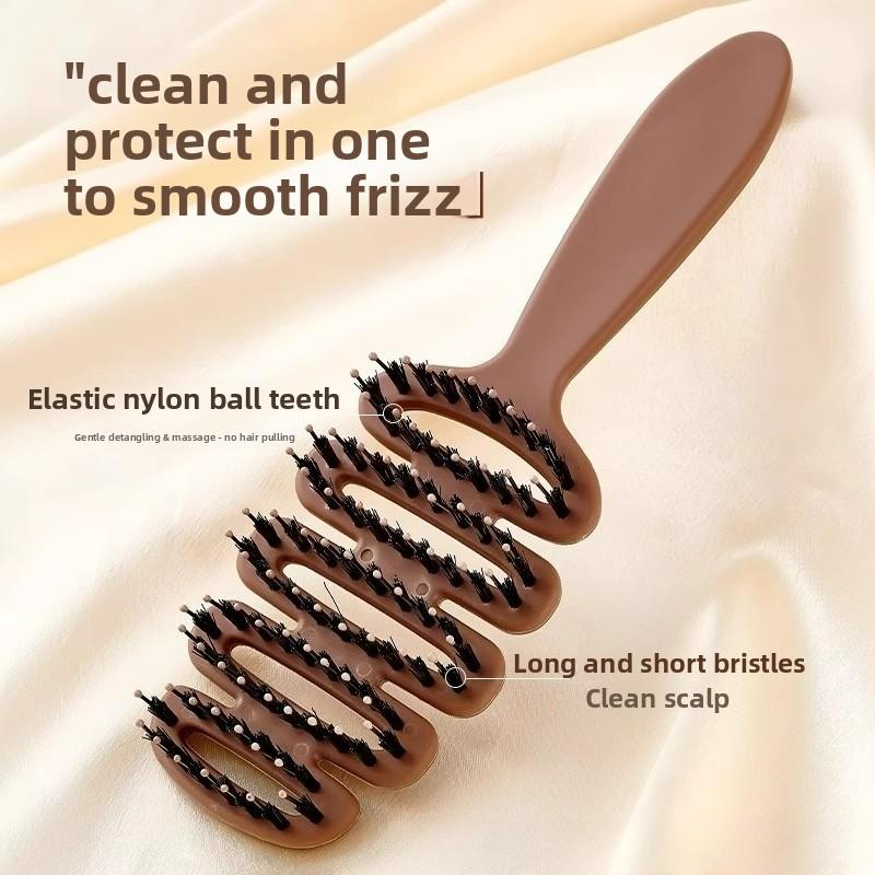 Hair Comb Top Fluffy Artifact Head Massage Smooth Hair Care Ribs Comb Hair Brush