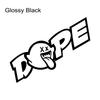 20x7cm DOPE Anime Ghost Halloween Cute Car Stickers Styling Car Body Window Motorcycle Decor Vinyl Film Decal Auto Accessories