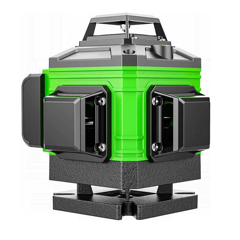 High-Precision 16-Line Green Laser Level Meter with Automatic Leveling