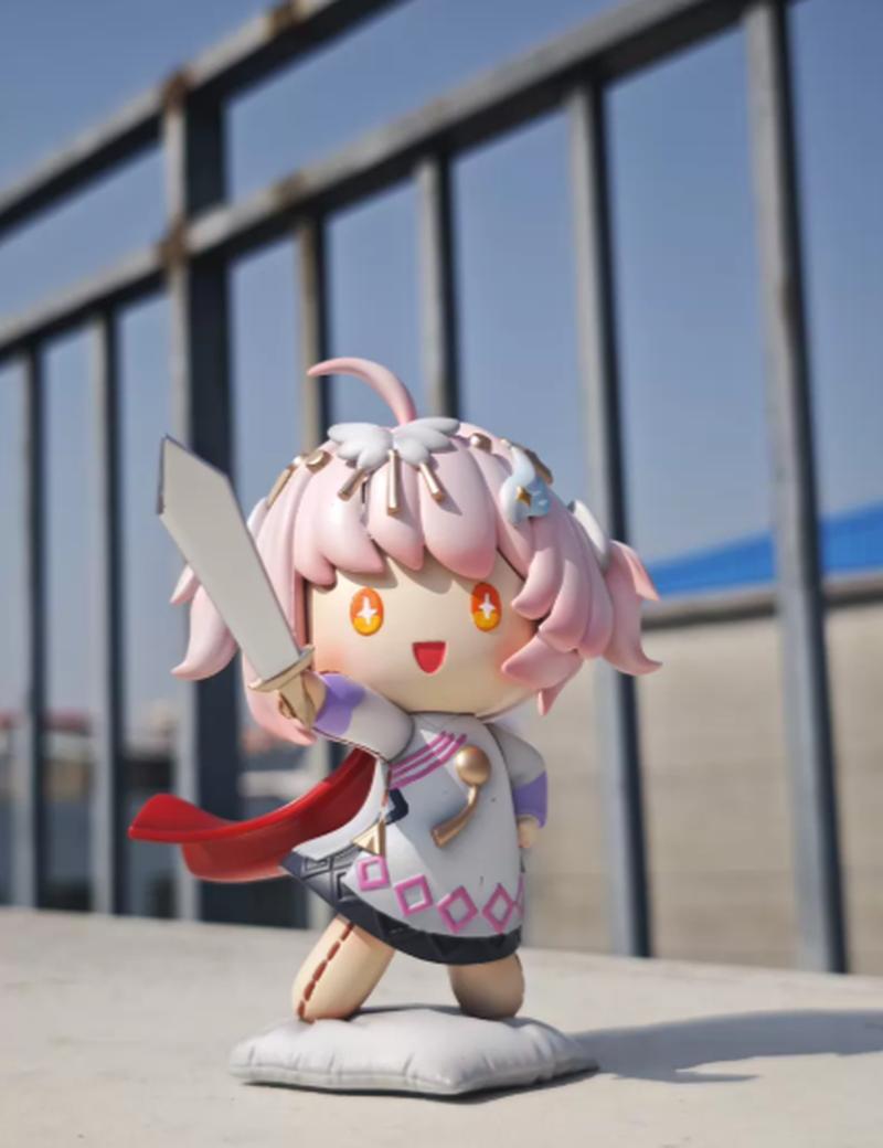 

Waves Wuthering Little Savior S Plus High End Version 8Cm Trendy Play Model Gk Anime Ornament Figure Peripheral Gift