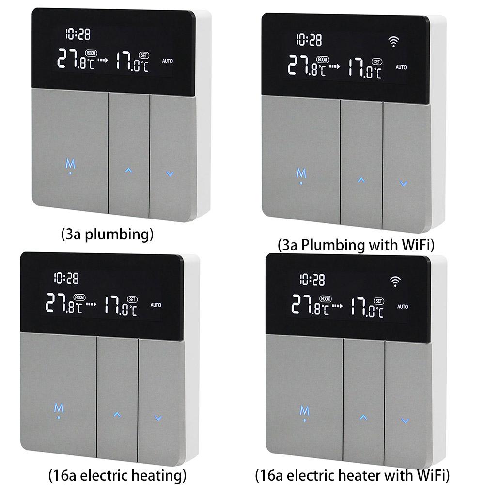 Intelligent Temperature Controller Touch Screen Outlet Programmable Thermostat Switch Home Improvement Accessories