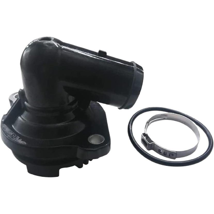 8M0137816 Thermostat Assembly With Housing Compatible For Mercury 450R 3.4L V6 4.6L V8 4Stroke 175-300 HP Outboard Motors 8M0162139