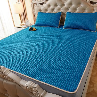Zestaw mat letnich Flowers Latex Cooling Feel Podkładka i poszewka na poduszkę Mata do spania na zimno na lato Oddychająca składana mata chłodząca