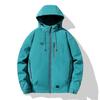 Men's Thickened Graphene Cotton Windbreaker Jacket for Autumn and Winter