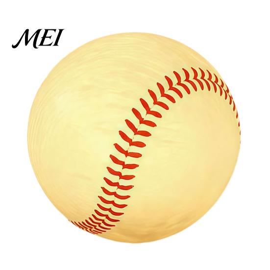 Cordless Desk Lamp Realistic Baseball Night Light, Decor Lamp, Portable Ambient Decorative Lamps Lighting Ornament for Bedroom Office, Creative Sports