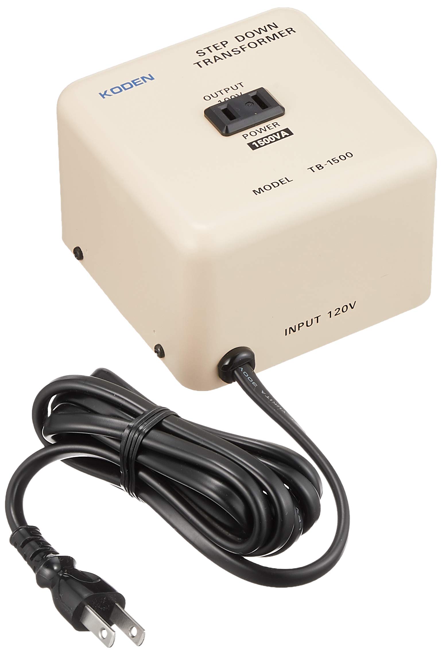 

Travel Transformer TB-1500 110V-130V/100V білий