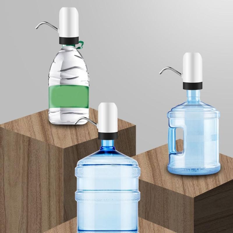 Rechargeable Water Dispenser Automatic Dispenser Pump Button Control Electric Drinking Water Pump for Family Use