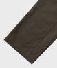 NONBLANK Curved Loose Fit Elastic Waist Slacks_Brown