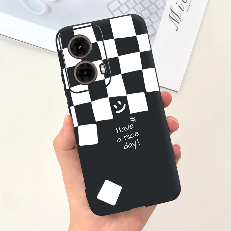 For Motorola Moto G85 5G Case Cute Astronaut Girls Soft Silicone TPU Phone Cover For Moto G85 2024 Funda G 85 MotoG85 Matte Case
