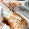53x170cm100% Mulberry Silk Scarf Floral Print Long Shawl Lightweight Spring Summer Wrap Elegant Fashion Accessory for Women