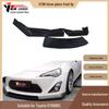 2013-2019 Toyota GT86 BRZ Three-Piece Front Lip Spoiler