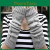 Stylish Fashion Womens Gloves Arm Warmer Long Fingerless Knitted Crochet For Comfort