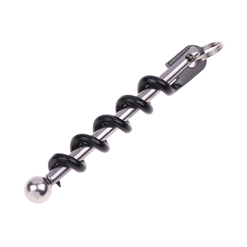 

New Mini Wine Corkscrew Outdoor Corkscrew Portable Keychain Bottle Opener Home Kitchen Wine Corkscrew onesize