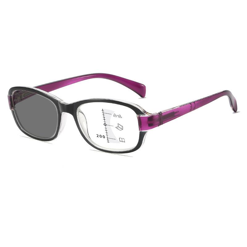 Photochromic Multifocal Reading Glasses Ultra Light High-Definition Uv Protective Presbyopia Eyewear Anti Blue Light Eyeglasses