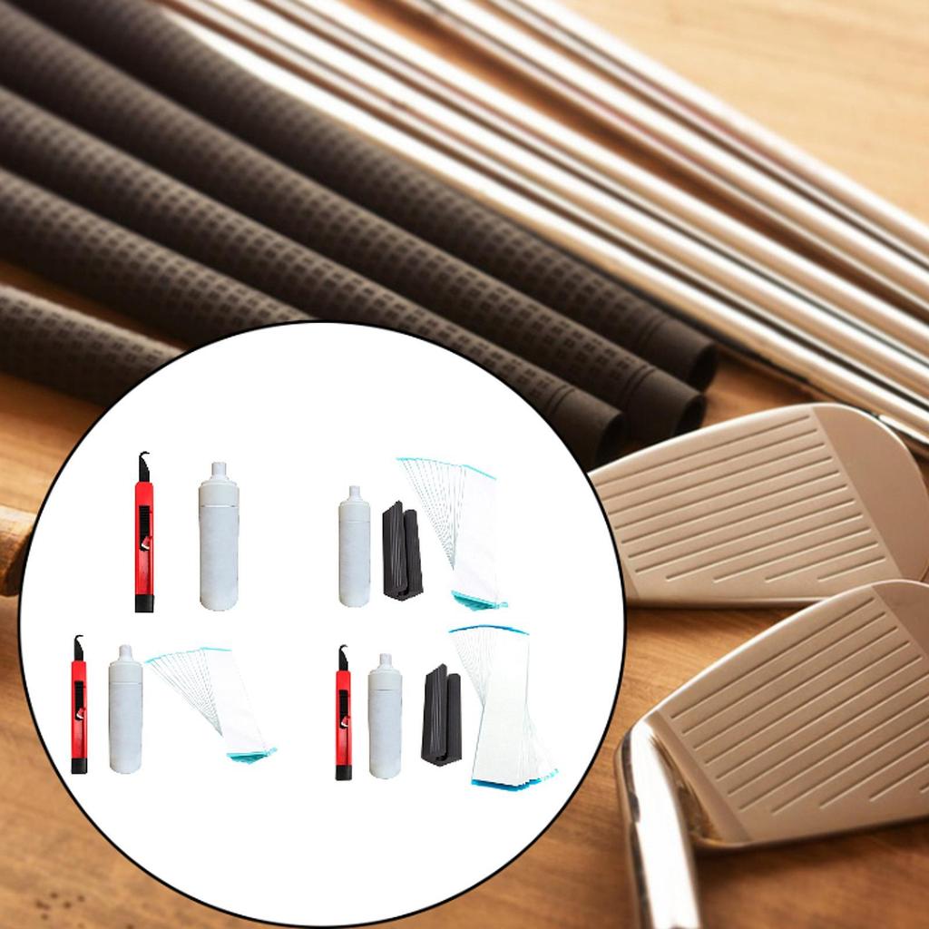 Double Sided Tape Strips Golf Club Grip Replace Kit Sport Golf Accessories for DIY Grip Installation and Regrip Aid