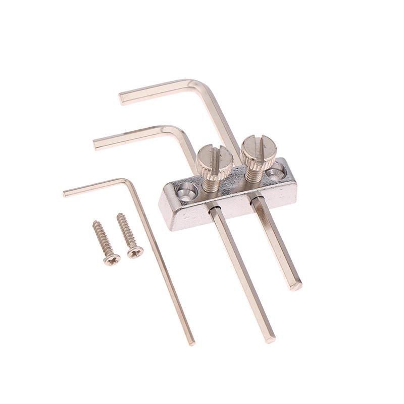 1Set Guitar Headstock Mounted Allen Key Headstock Wrench Holder Tools For Tremolo Guitar Bass With Mounting Screws