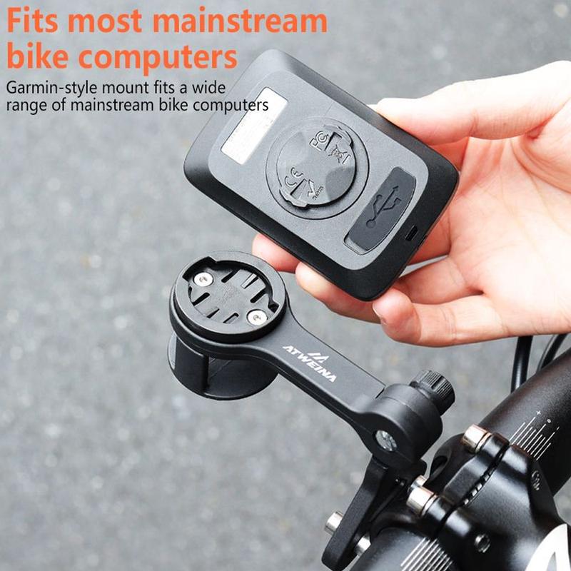 ATWEINA MTB Bicycle Watch Stand Adjustable Mountain Bike Aluminum Alloy Front Lamp Holder Riding Accessories