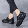Air Cushion Platform Shoes for Women Breathable Mesh Casual Walking Shoes Elegant Mom Shoes Wedge Heels