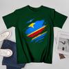 Unisex Unisex Congolese DRC Democratic Republic of Congo Flag Tshirt Tees T Shirts WoUnisex Boys 100 Cotton TShirt