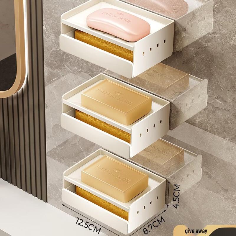 

cmaos Aluminum Suction Soap Dish