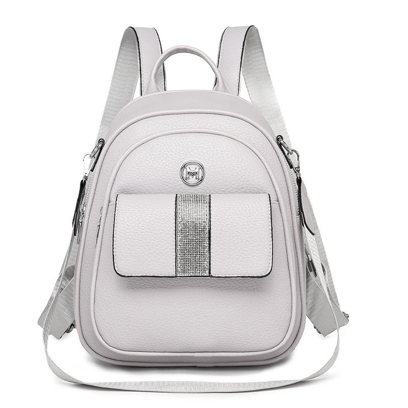 Sac à dos étudiant en PU pour femme