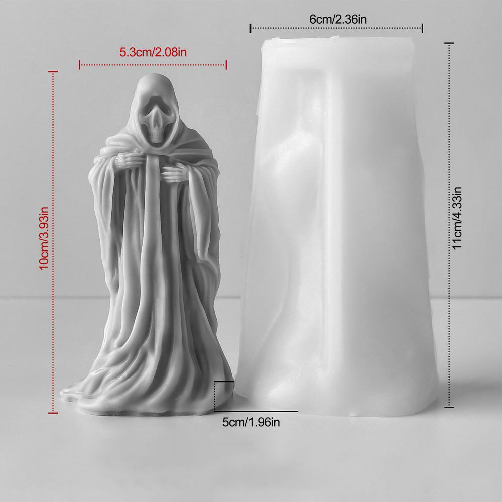 

Силиконовая форма Череп Смола Силиконовые формы Декор Череп Украшения на Хэллоуин Инструменты для рукоделия для воска, мыла, гипса, десертов, выпечки