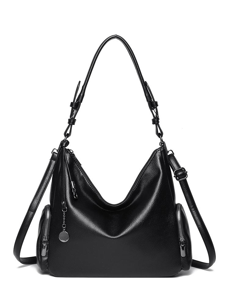 Fashionable Faux Leather Shoulder Bag,women's Large Capacity Handbag,retro Shoulder Bag,multi Pocket Crossbody Bag Suitable for Daily Use and Shopping