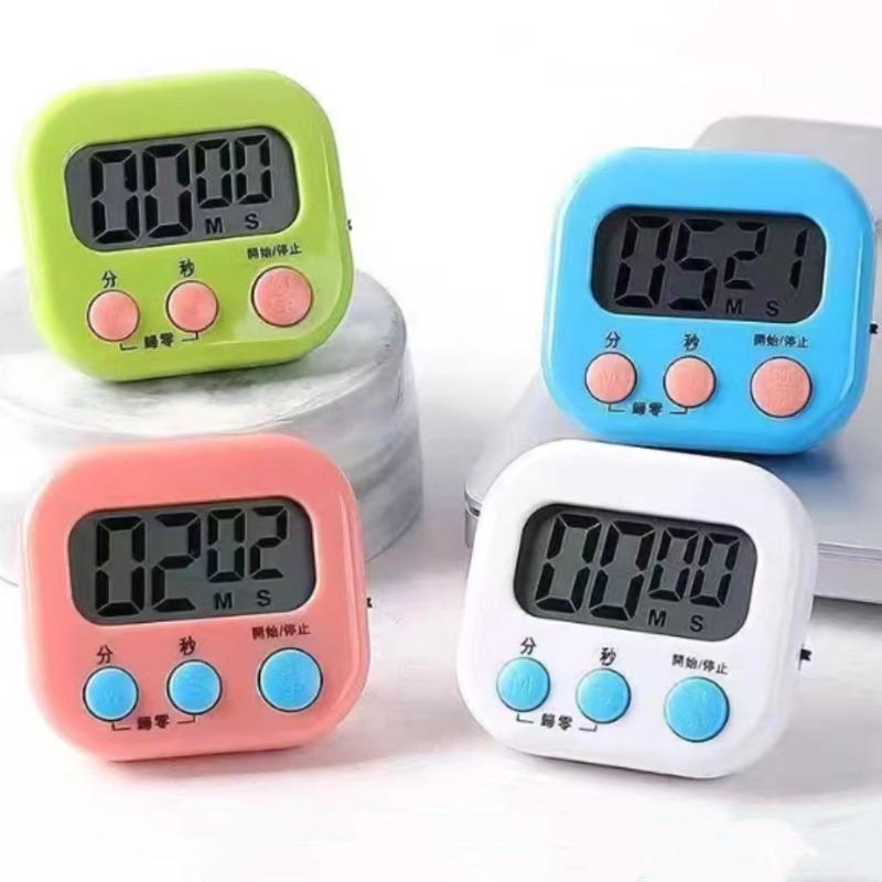 

Кухонный таймер на присоске, Прямой отсчет с функцией переключения, Настольный декоративный таймер Chinese 1pc розовый