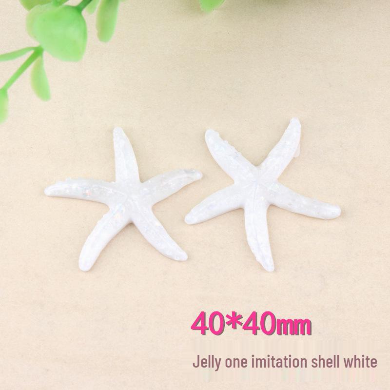 Starfish Resin Accessory Kit: Phone Case, Hair Clip, DIY Ocean Clog Patches