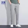 ROMON Men's Spring Summer Casual Straight-Leg Pants