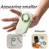 1pc Portable mini handheld fan, USB rechargeable pocket portable fan, ultra-thin card style 5-speed wind adjustable strong wind small fan, 
