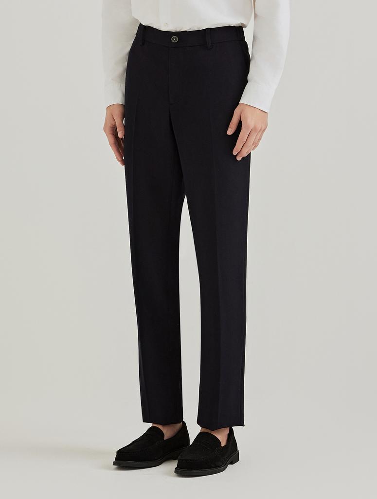 FERRAROMILANO Micro Texture Jersey Setup Pants Navy (Am0Esl10249)