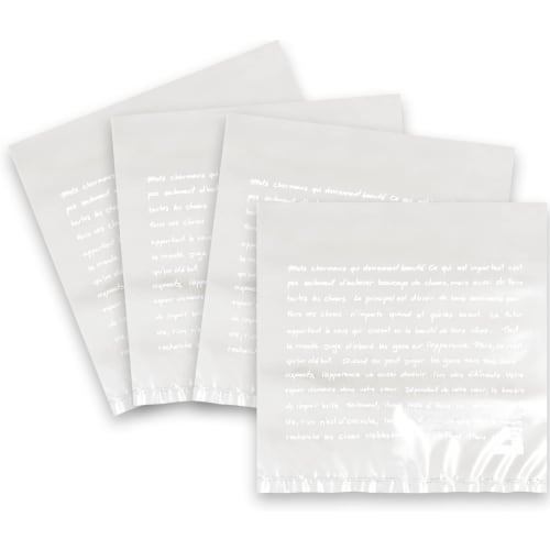 

[.co.jp Exclusive] Paquet de Soleil Bread Bags, Made in Japan, PP Bread Bags, Individual Bread Bags, Small, Francais, 200 Bags, Bread Packaging Bags,