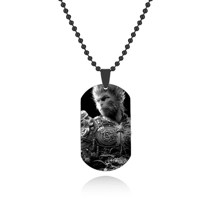 Black Wukong Myth Necklace Dressing Accessory Game Periphery Gift Collection