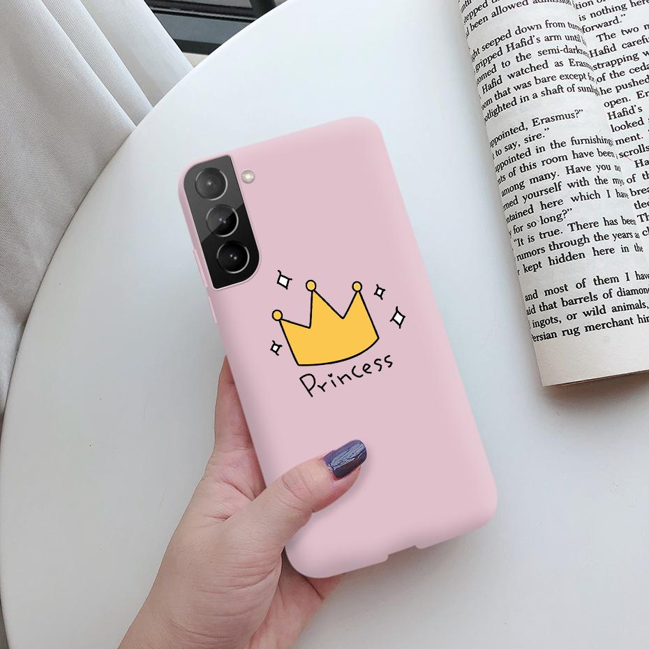 For Samsung Galaxy S21 Plus Ultra 5G Case Cute Painted Silicone Soft Protective Phone Cover for Samsung S 21 S21 plus ultra Case