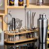 Cocktailshaker-Barzubehör-Set aus Edelstahl