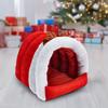 Christmas Nest For Animals Cat Dog Soft Cushion Santa Claus 40X40