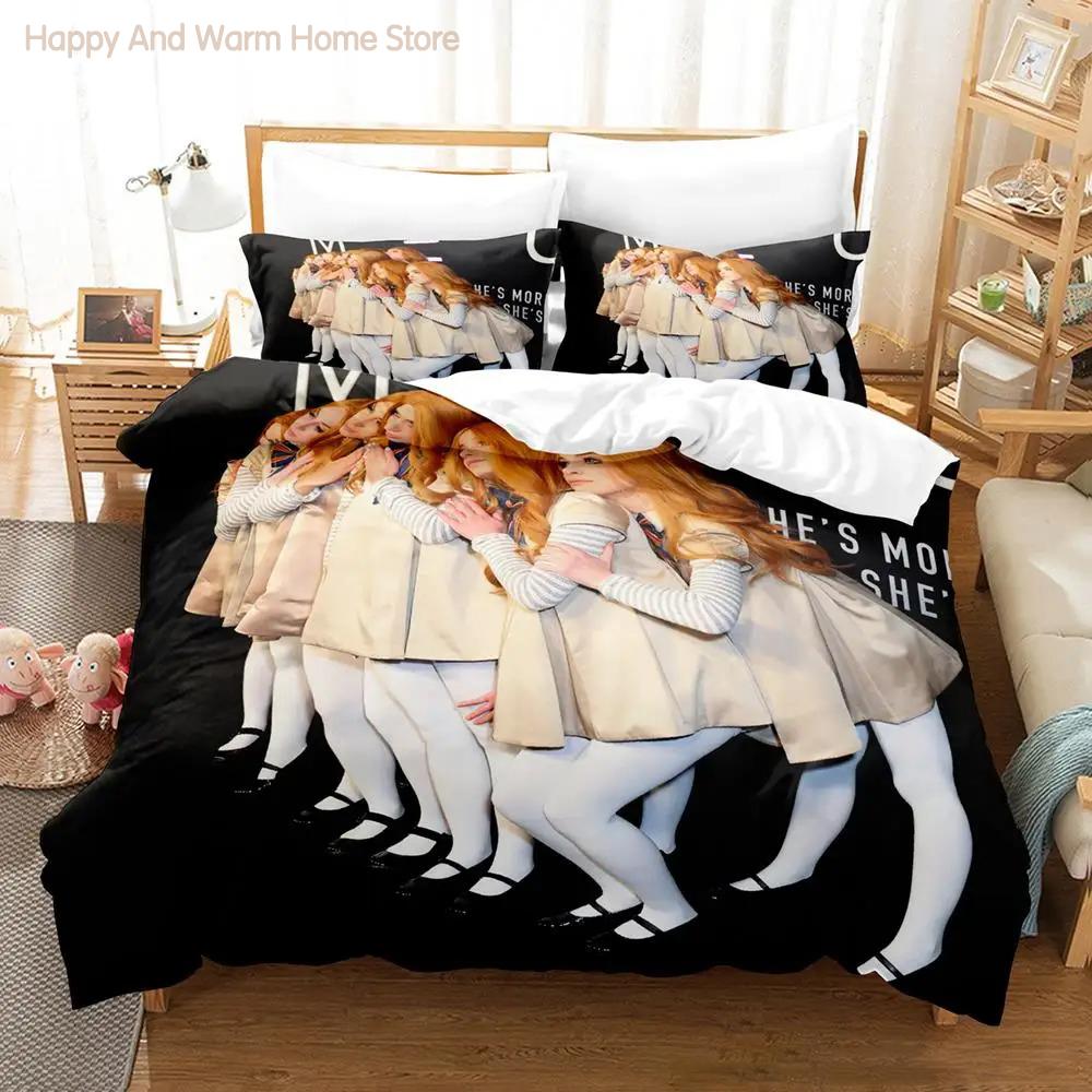 M3Gan Movie Bedding Set Single Twin Full Queen King Size Bed Set Aldult Bedroom Duvetcover Sets 3D Anime Bed Sheet Set