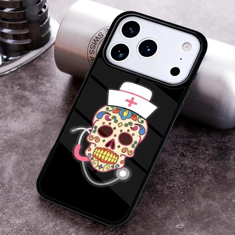 Nurse Medical Medicine Health Phone Case for iPhone 17 16 15 Pro Max Air 14 13 12 11 Plus Shockproof Capa Cover