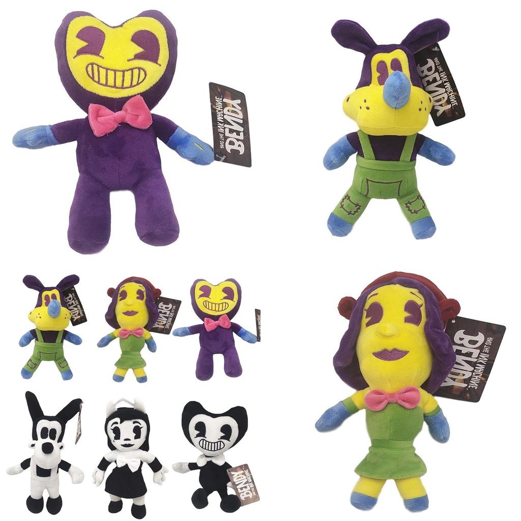 Bendy And The Ink Pelúcia Macia Perfeita Para Decoração de Quarto