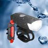 2Pcs/Set Waterproof Bike Headlight Tail Light Set Easy To Install MTB Front Back Lamp  Road